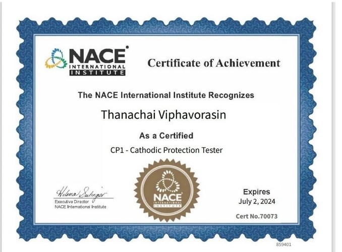 Thanachai's Certificate 5